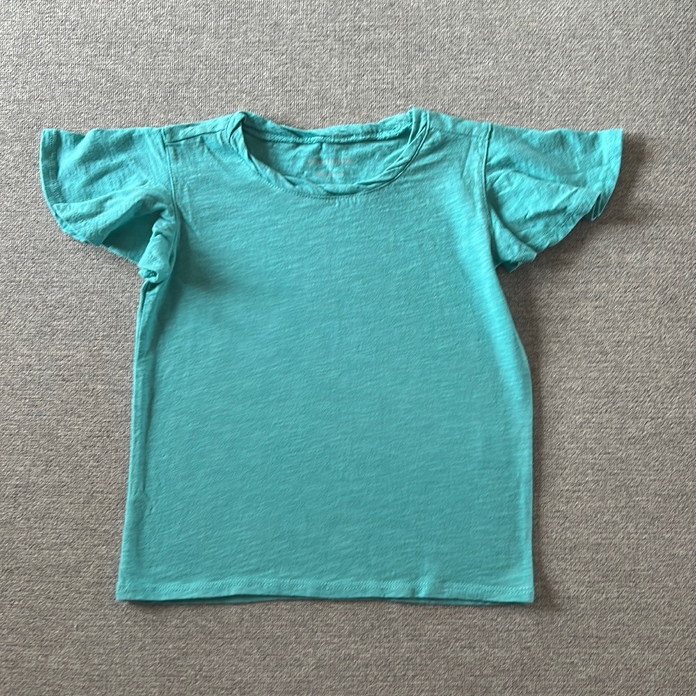 Girl’s Flutter Sleeve Tee